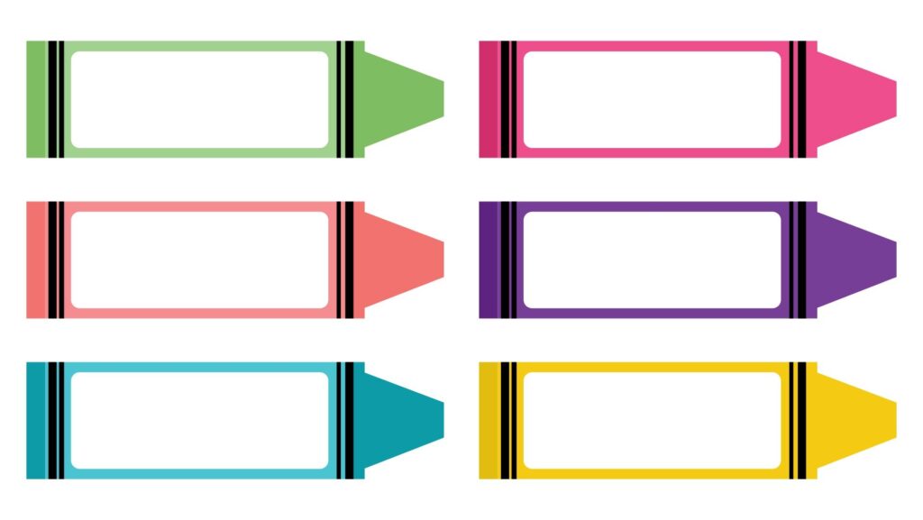 Crayon Shape 10 Free PDF Printables Printablee