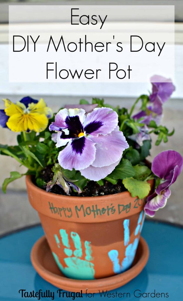 DIY Flower Pot Mother s Day Gift Tastefully Frugal