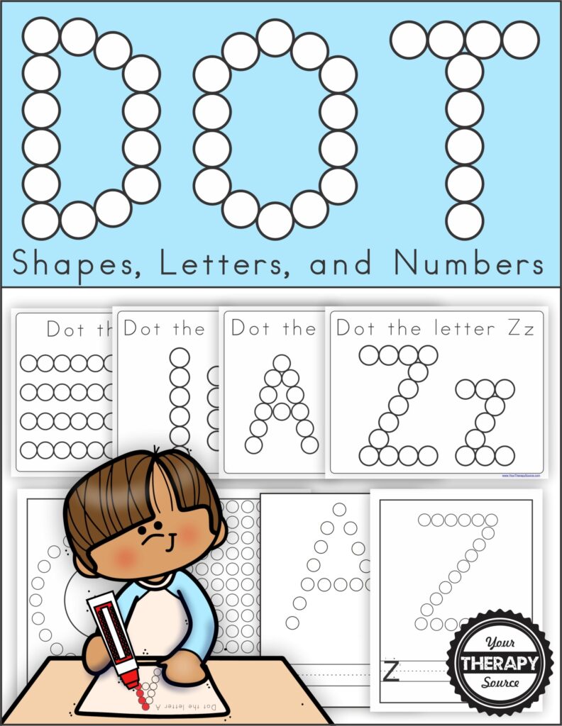 Do A Dot Printables Alphabet