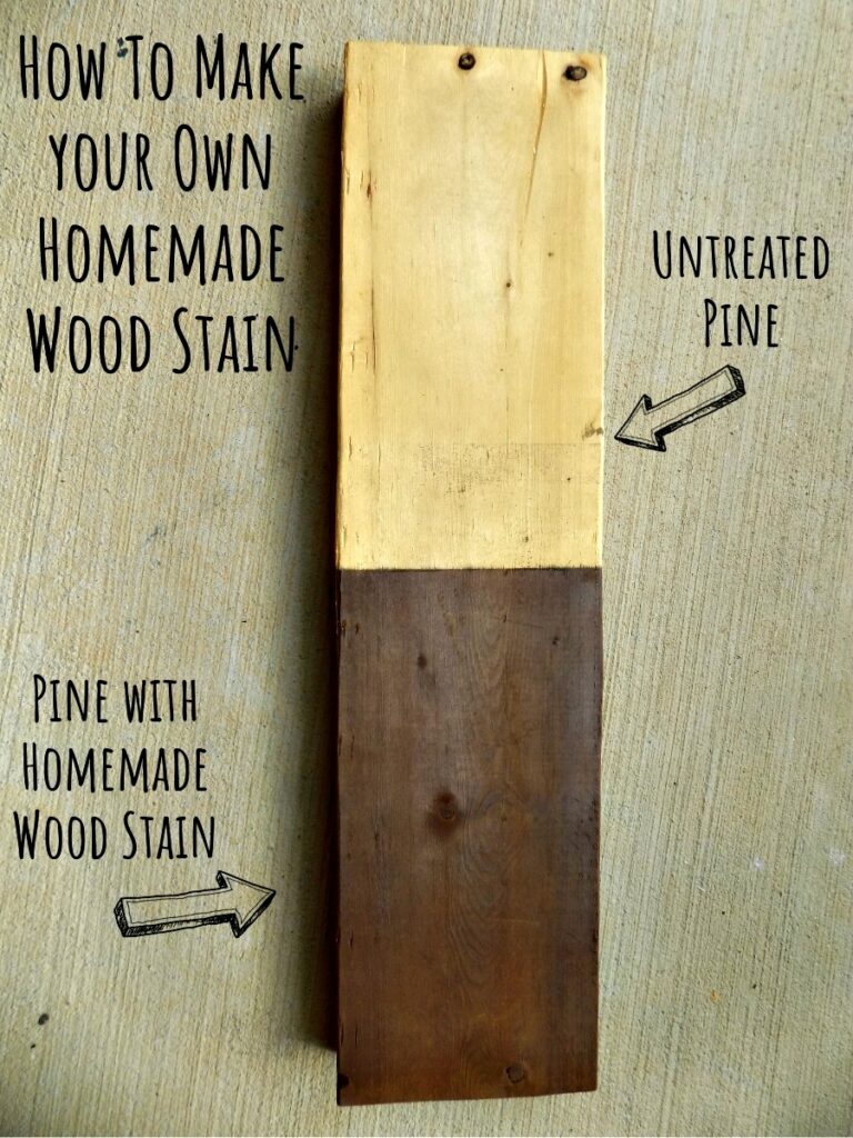 Easy Homemade Wood Stain My Homemade Roots