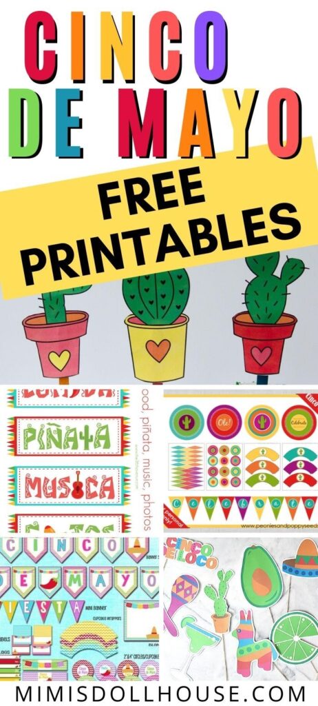 FREE Cinco De Mayo Printables