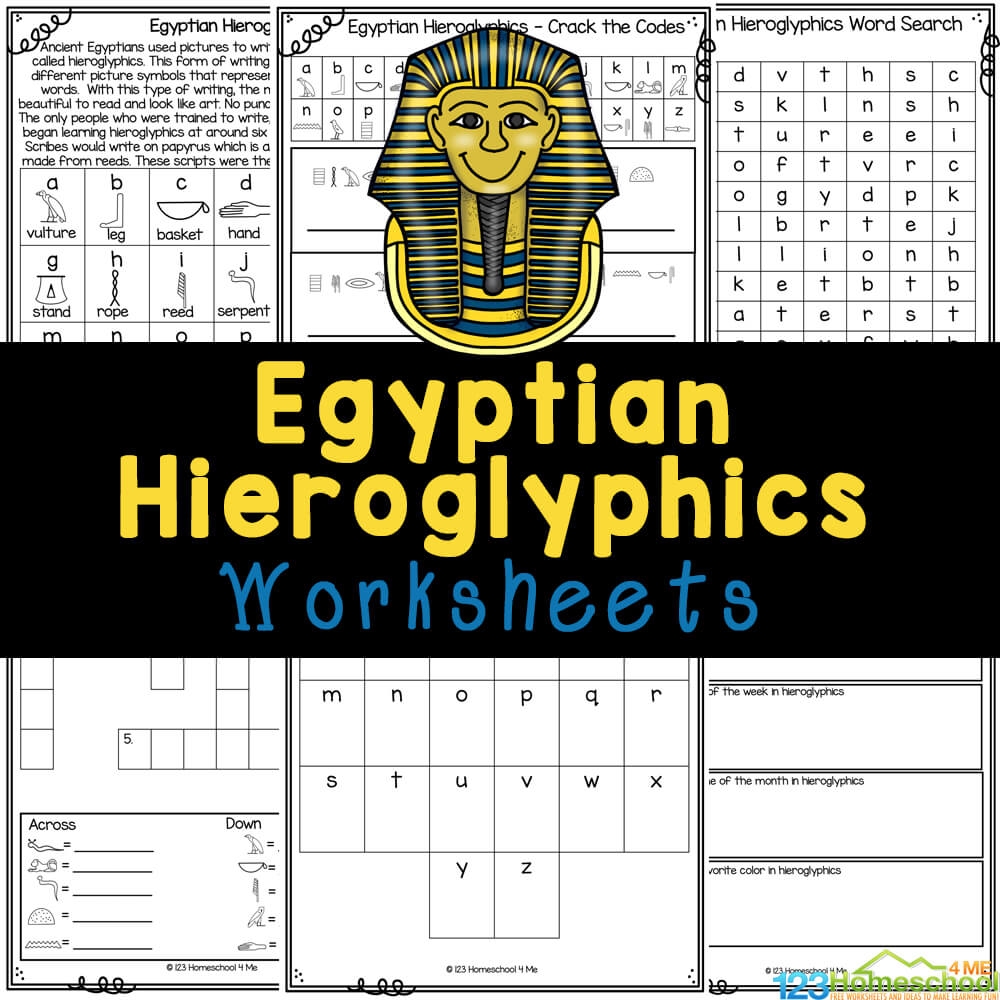 Free Printable Ancient Egypt Worksheets