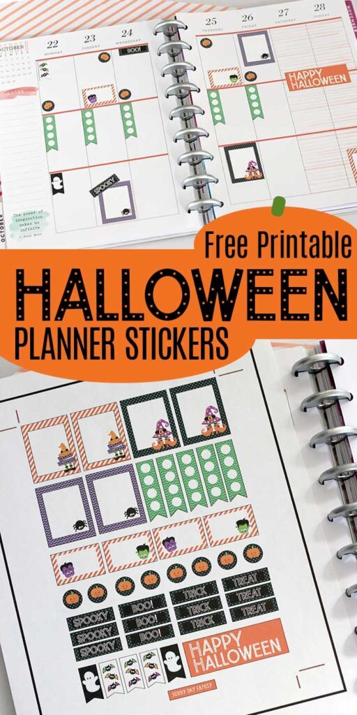 Happy Planner Halloween Sticker Book