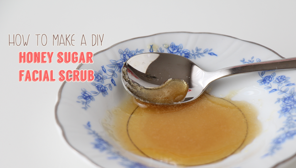 How To Make A DIY Honey Sugar Facial Scrub Recipe Video