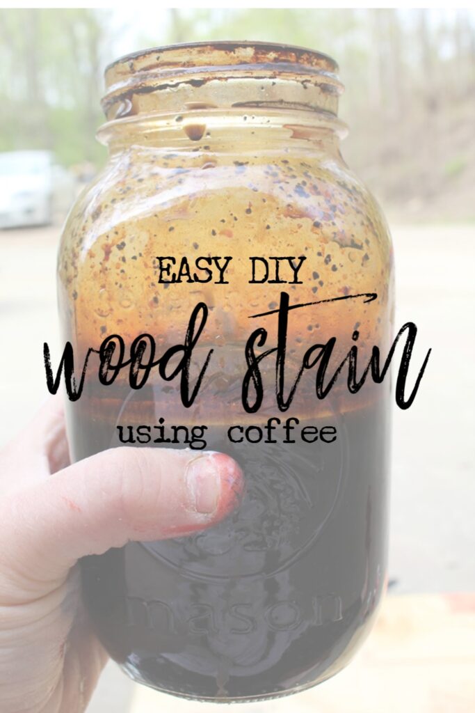 Diy Wood Stain With Coffee