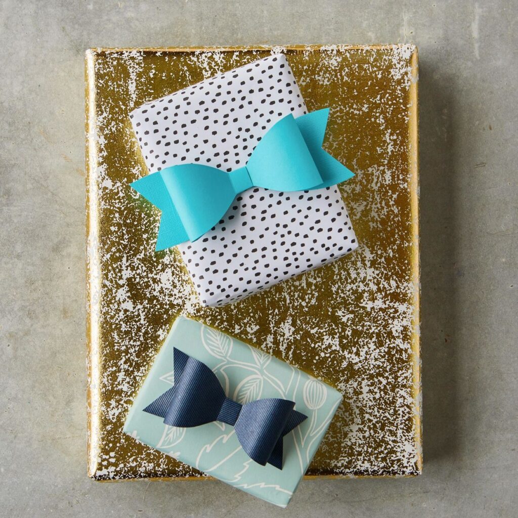 How To Make Paper Bows For Gorgeous Wrapped Gifts