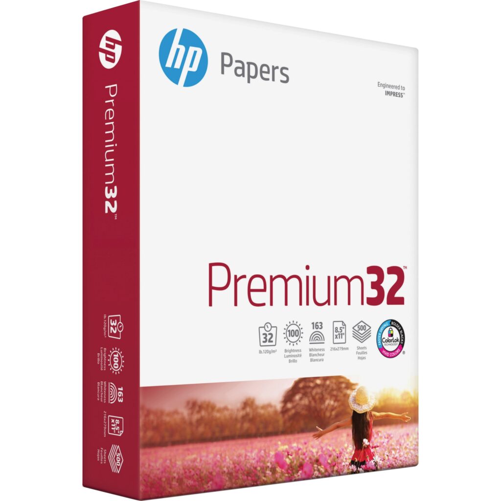 HP Papers Premium32 Laser Paper White