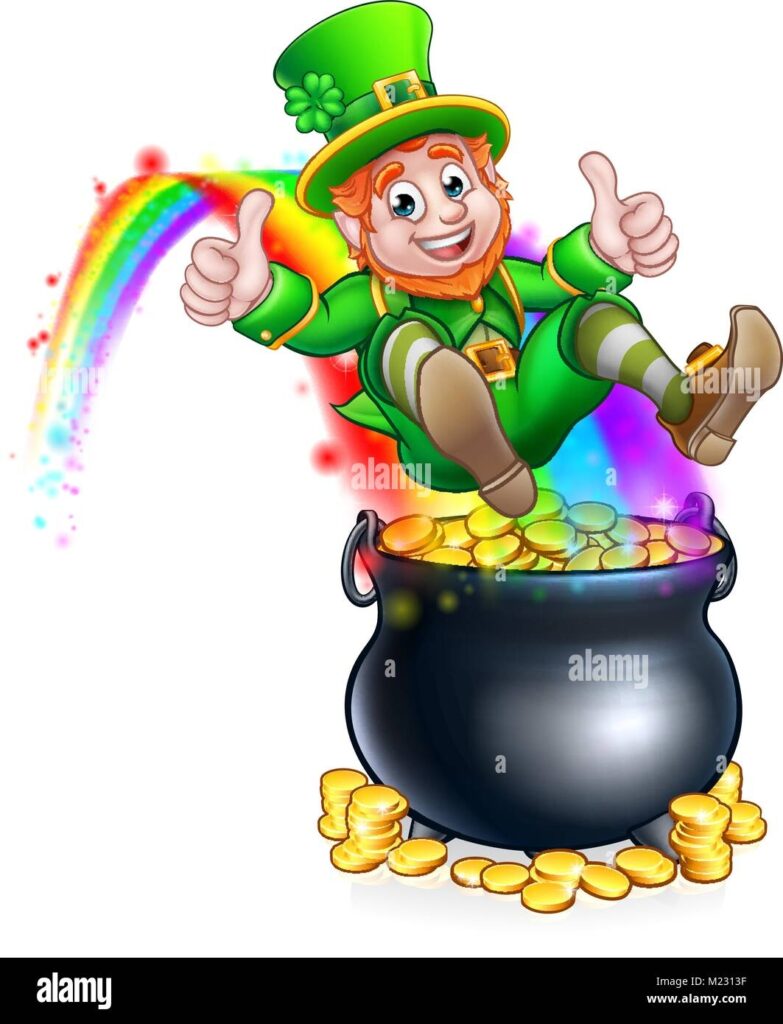 Leprechaun Pot Of Gold Hi res Stock Photography And Images Alamy