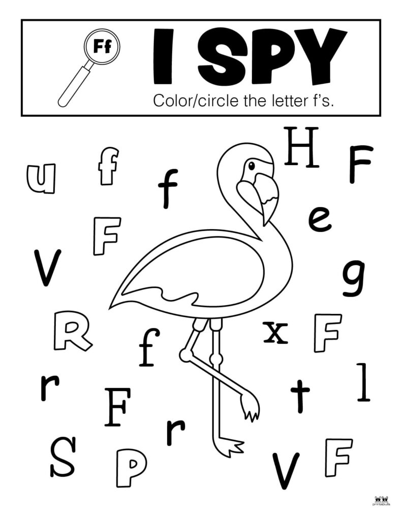 Letter F Worksheets Free Printables