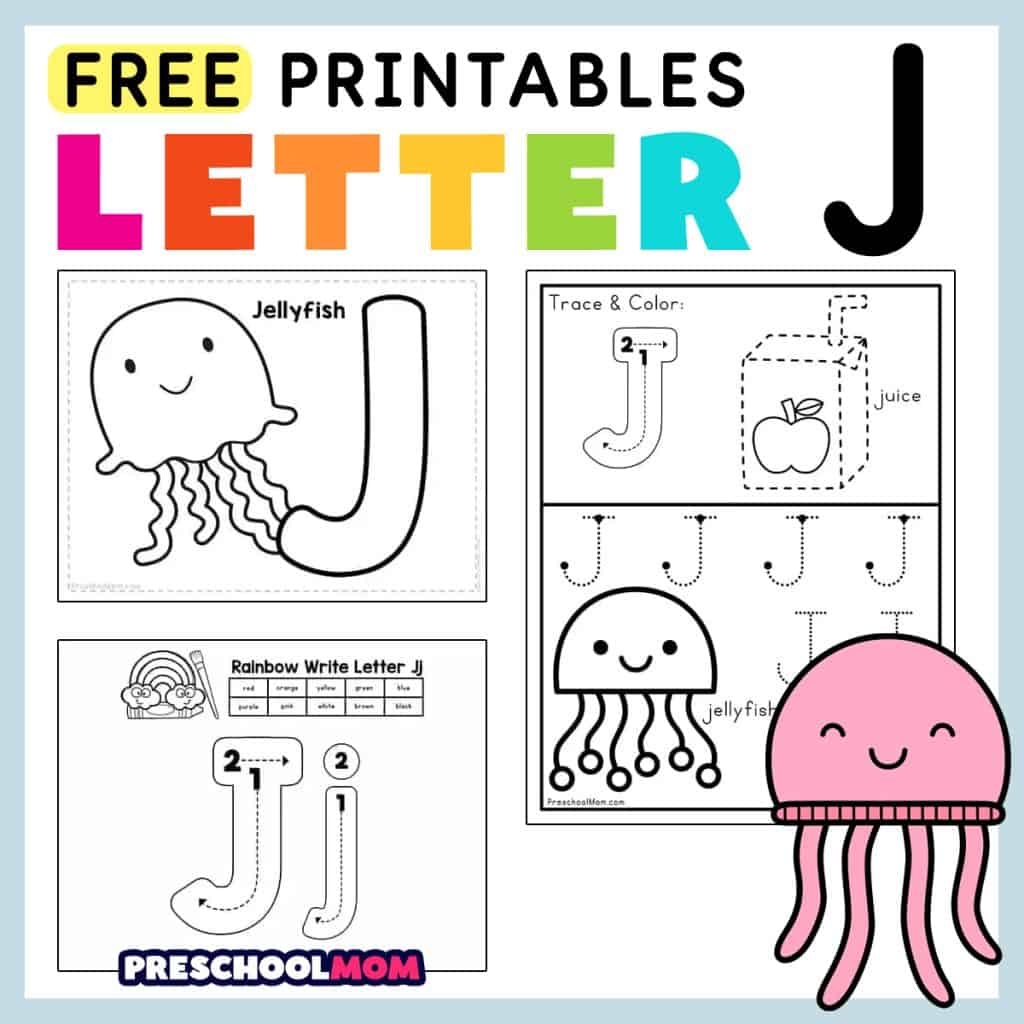 Letter J Preschool Printables Preschool Mom