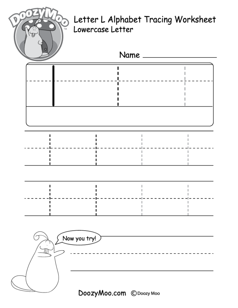 Lowercase Letter Tracing Worksheets Free Printables Doozy Moo