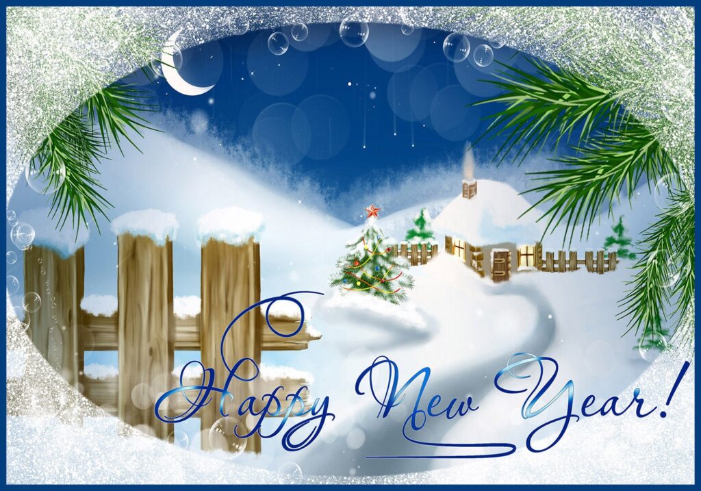 New Year Greeting Cards Free Printable Greeting Cards