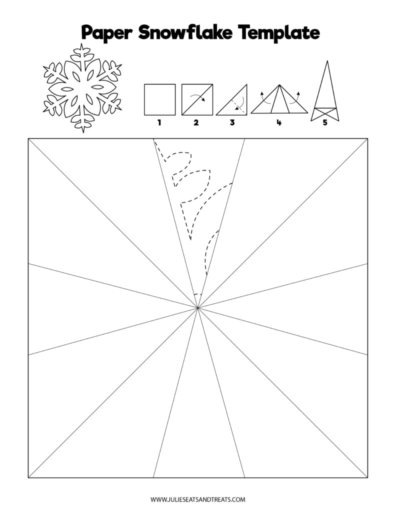 Paper Snowflake Templates FREE TEMPLATES Kids Activity Zone