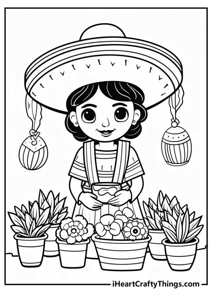 Printable Cinco De Mayo Coloring Pages Updated 2024 