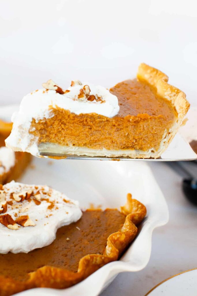 Evaporated Milk Substitute Pumpkin Pie