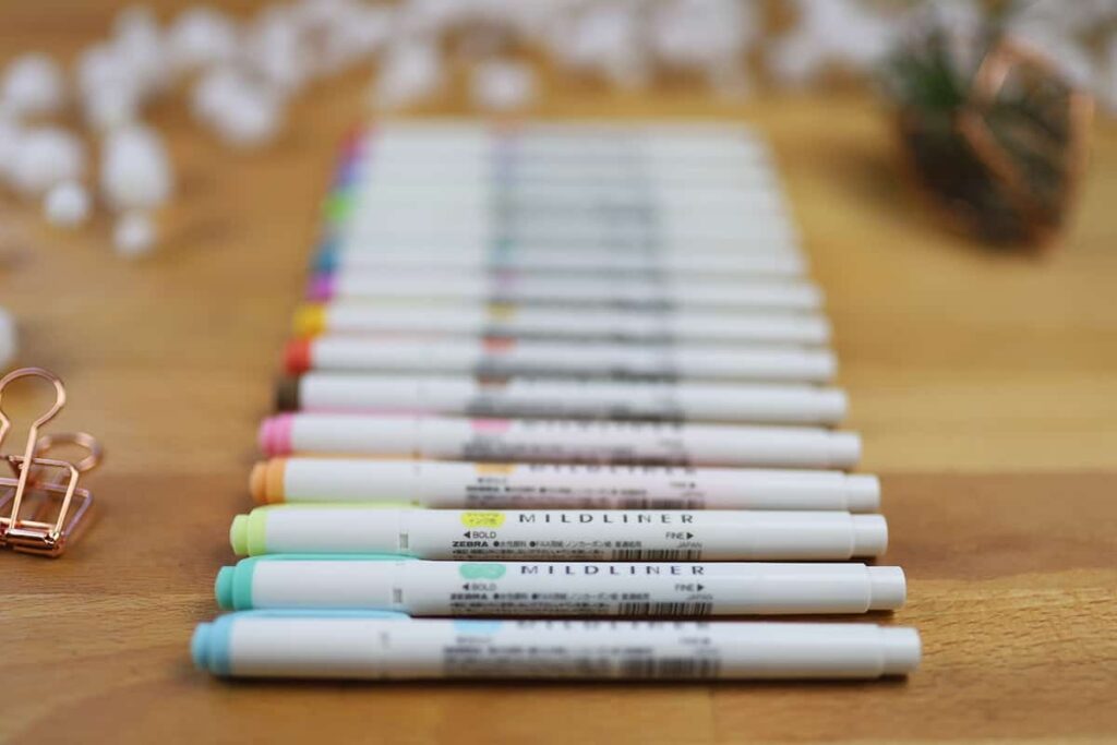 Best Markers For Bullet Journal